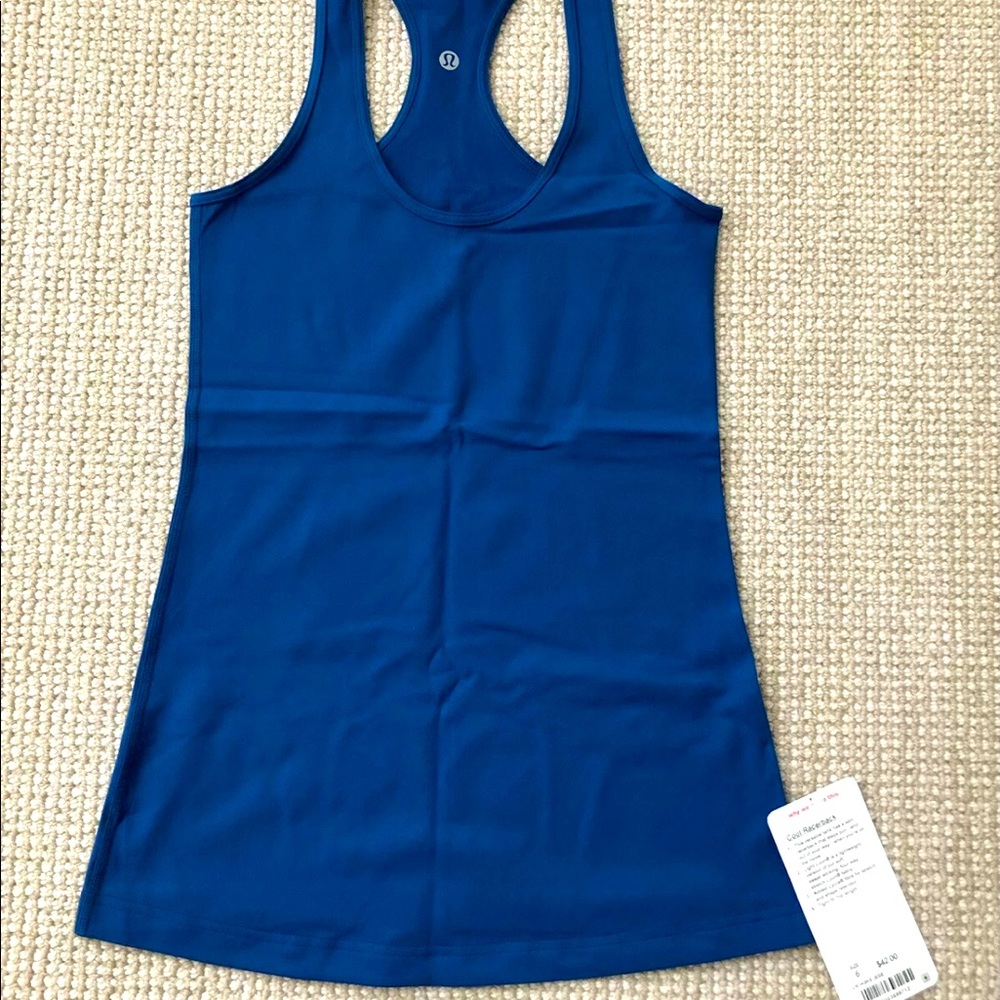 Lululemon Cool Racer Back Tank Light Luon